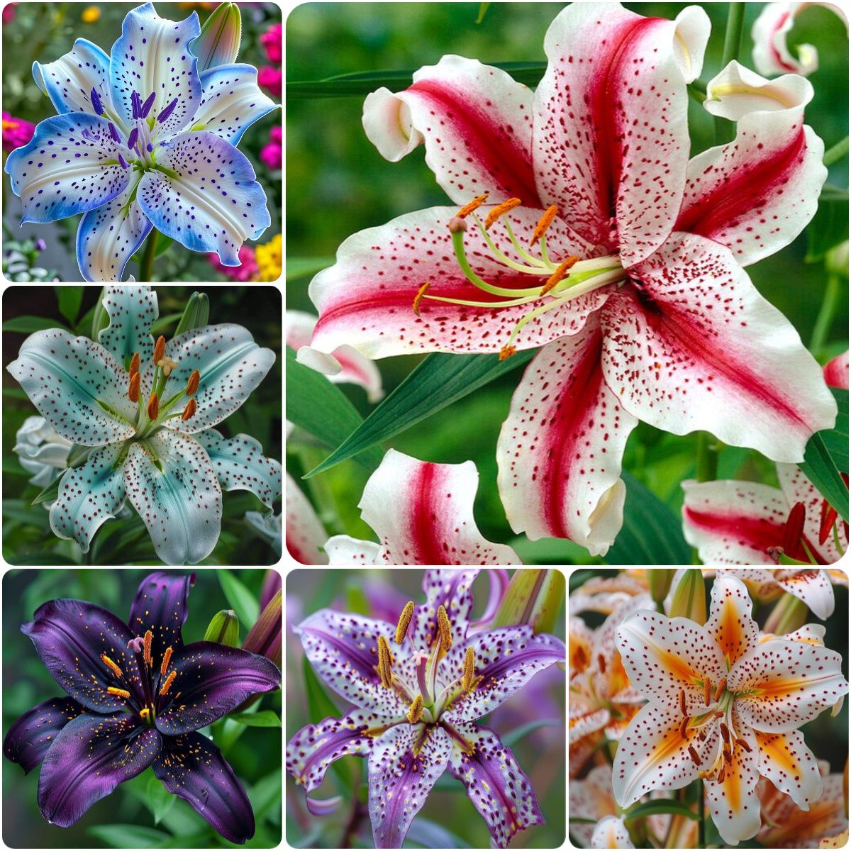 🔥Prémiové cibulky lilií🌺Snadné pěstování, rychlé kvetení ✨ Ideální pro začátečníky