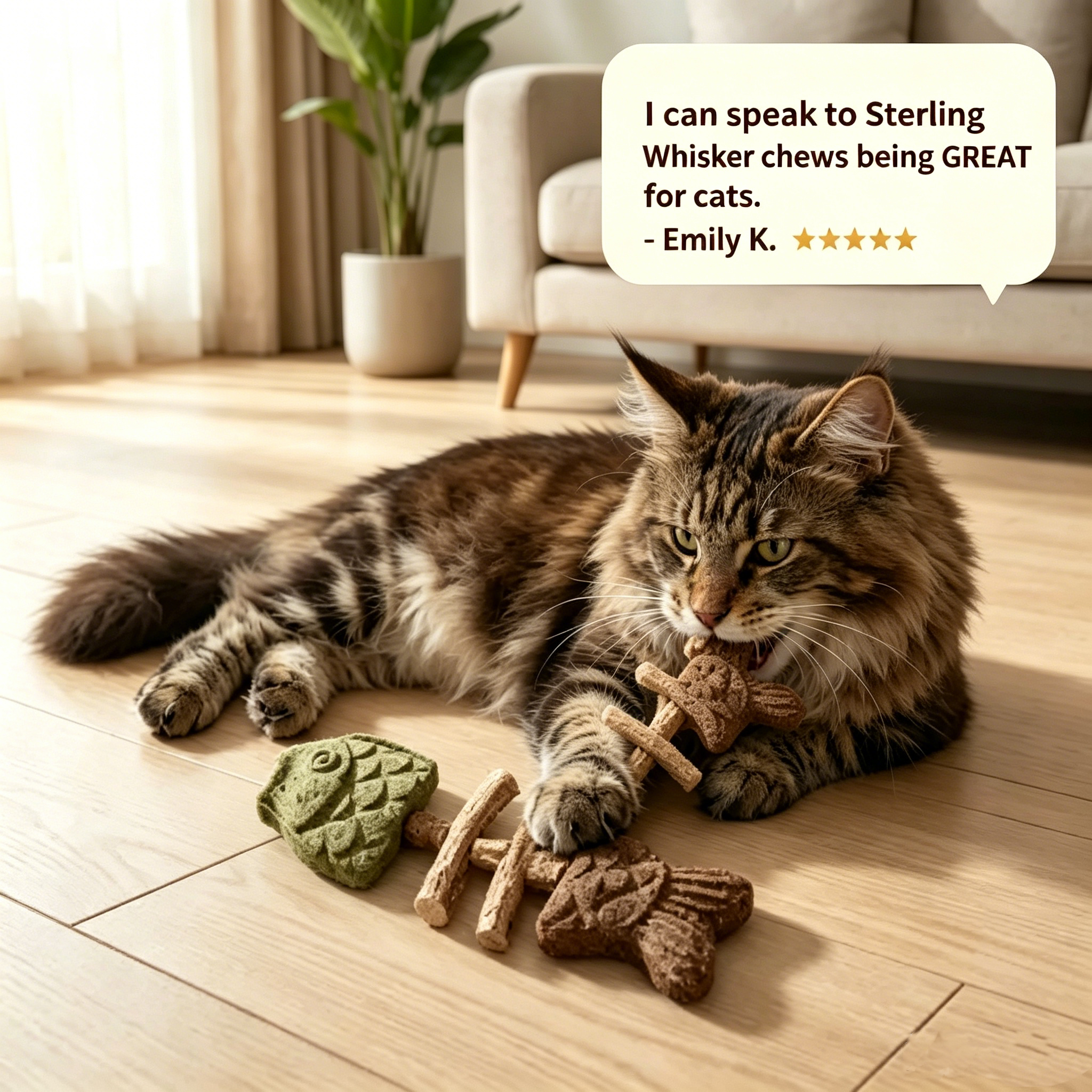 🔥Day Sale 50% OFF-Catnip & Silvervine Chew