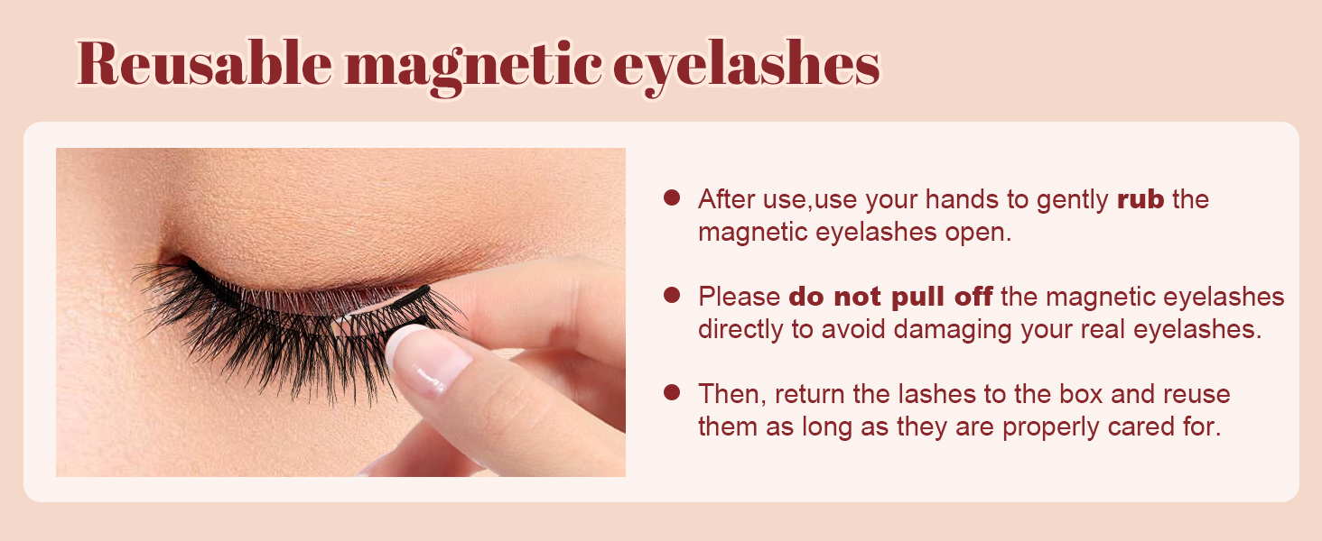 Magnetic Eyelashes