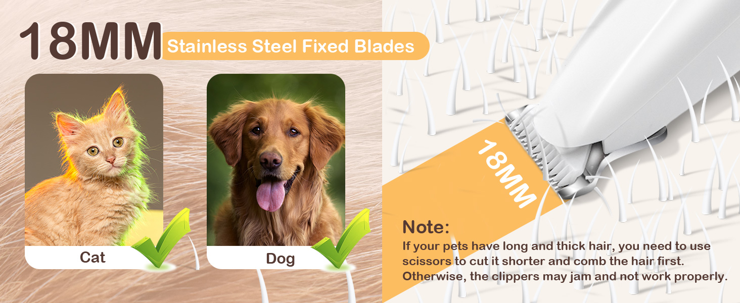 18mm Stainless Steel Fixed Blades