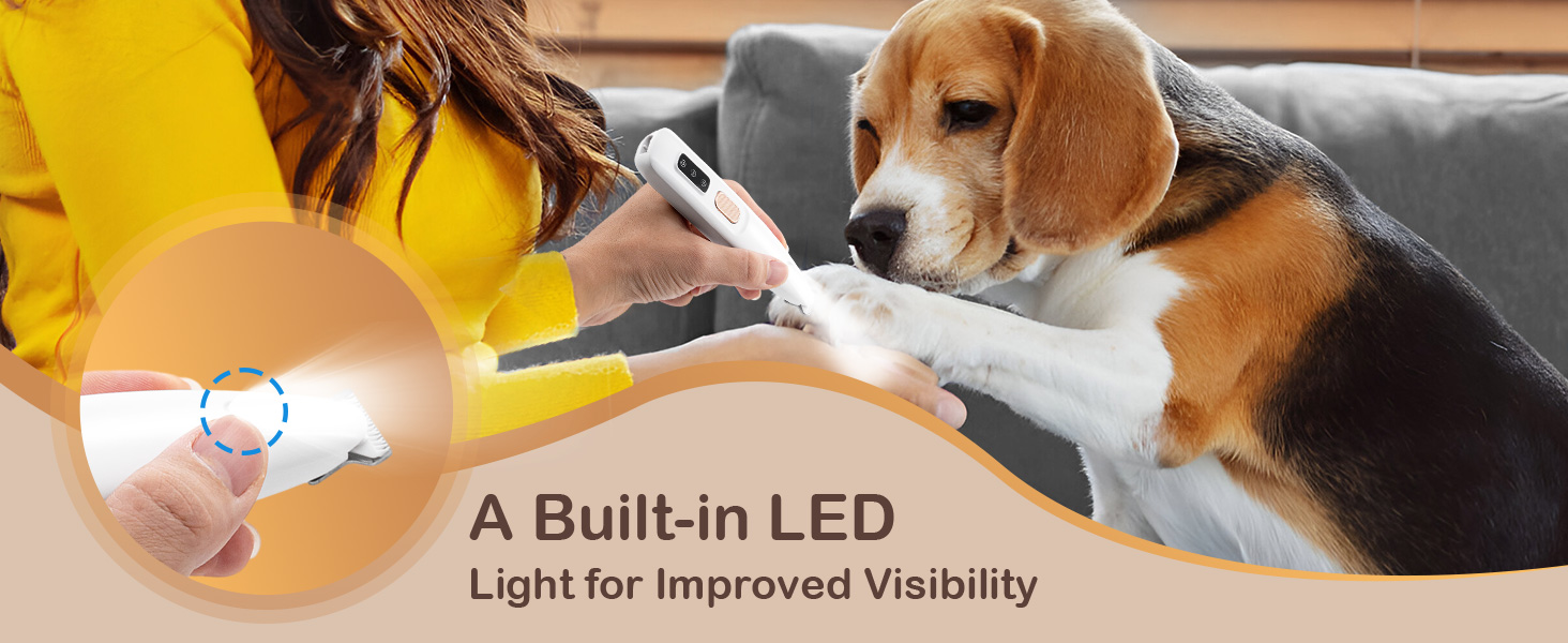 Built-in LED Light
