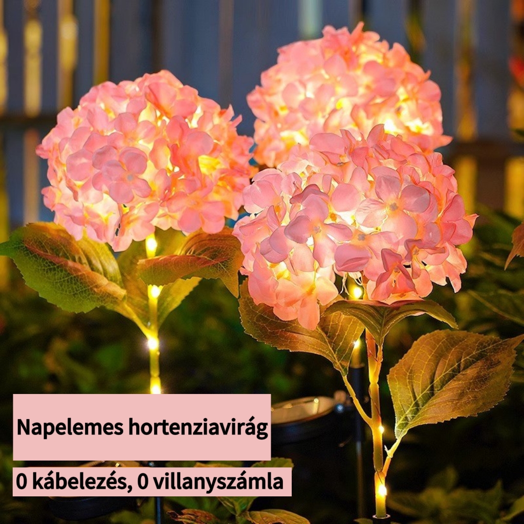 🔥Last Day 70% OFF-LED Solar Flower Lights Rhododendron Outdoor Simulated Flower Lamp