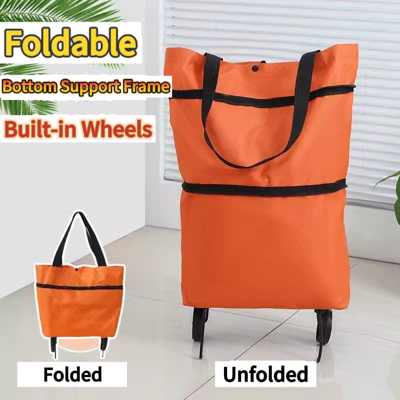 🔥2025 Hot Sale🔥2-in-1 Foldable Shopping Cart