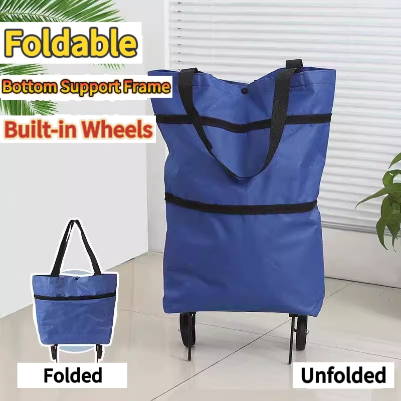 🔥2025 Hot Sale🔥2-in-1 Foldable Shopping Cart