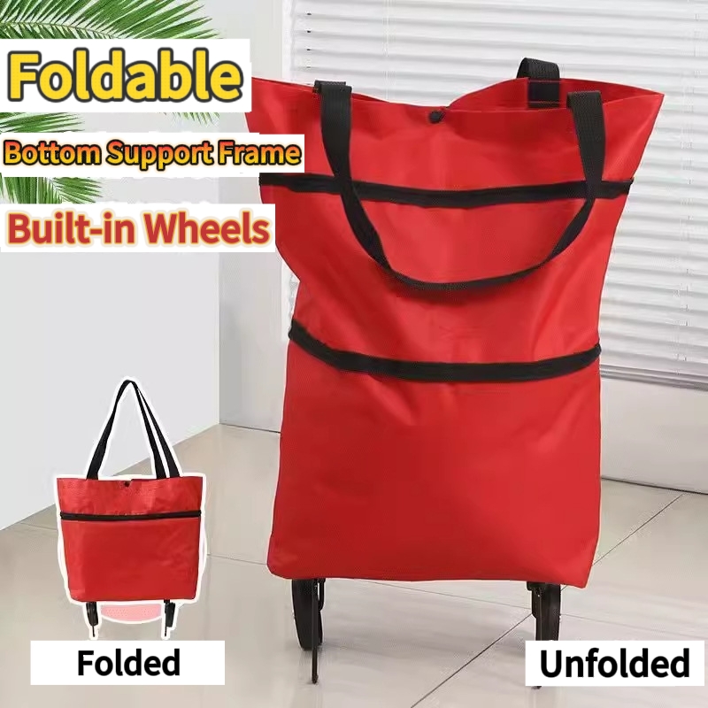 🔥2025 Hot Sale🔥2-in-1 Foldable Shopping Cart
