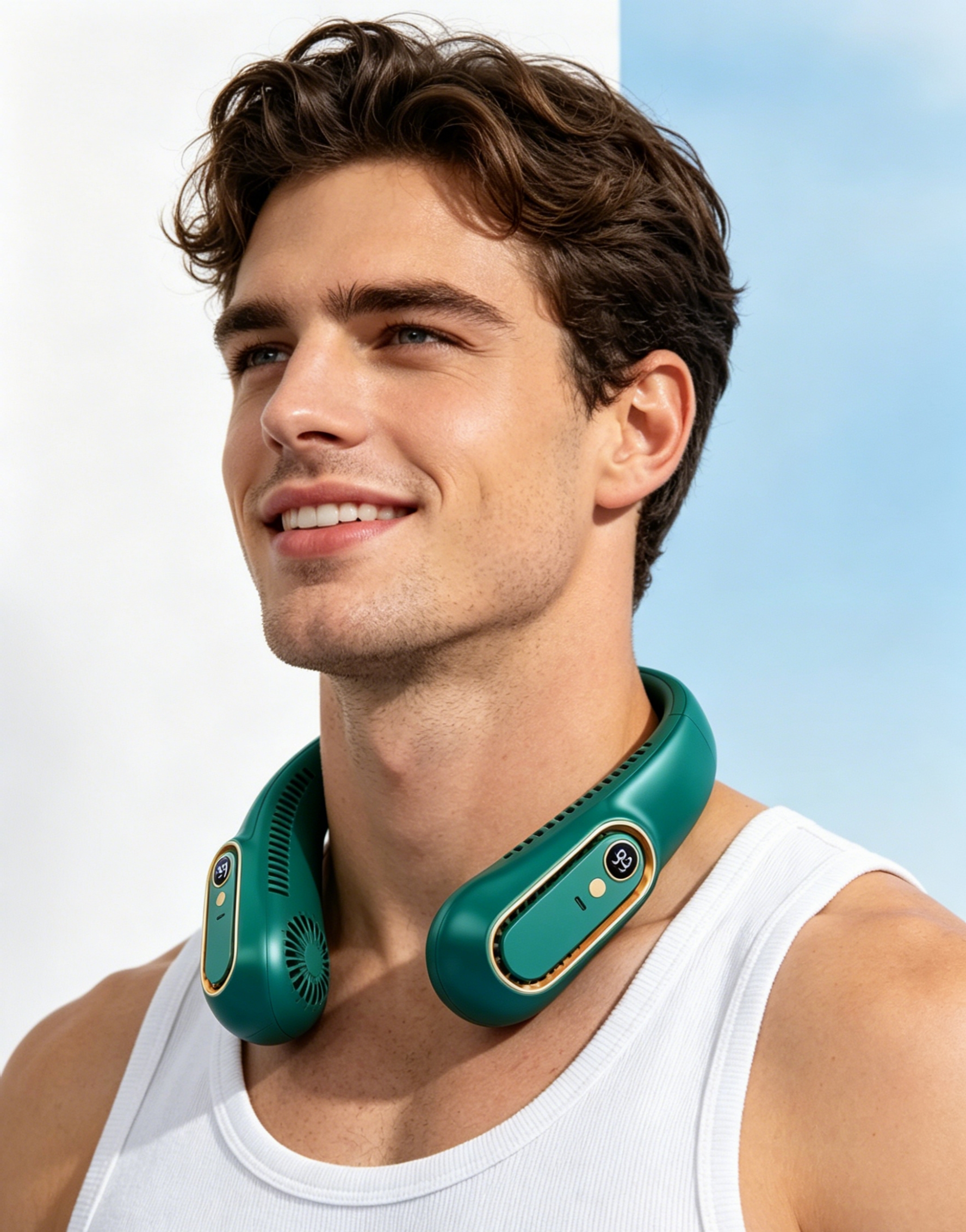 Portable Neck Fan – Rechargeable, Quiet, Mini for Home & Outdoors