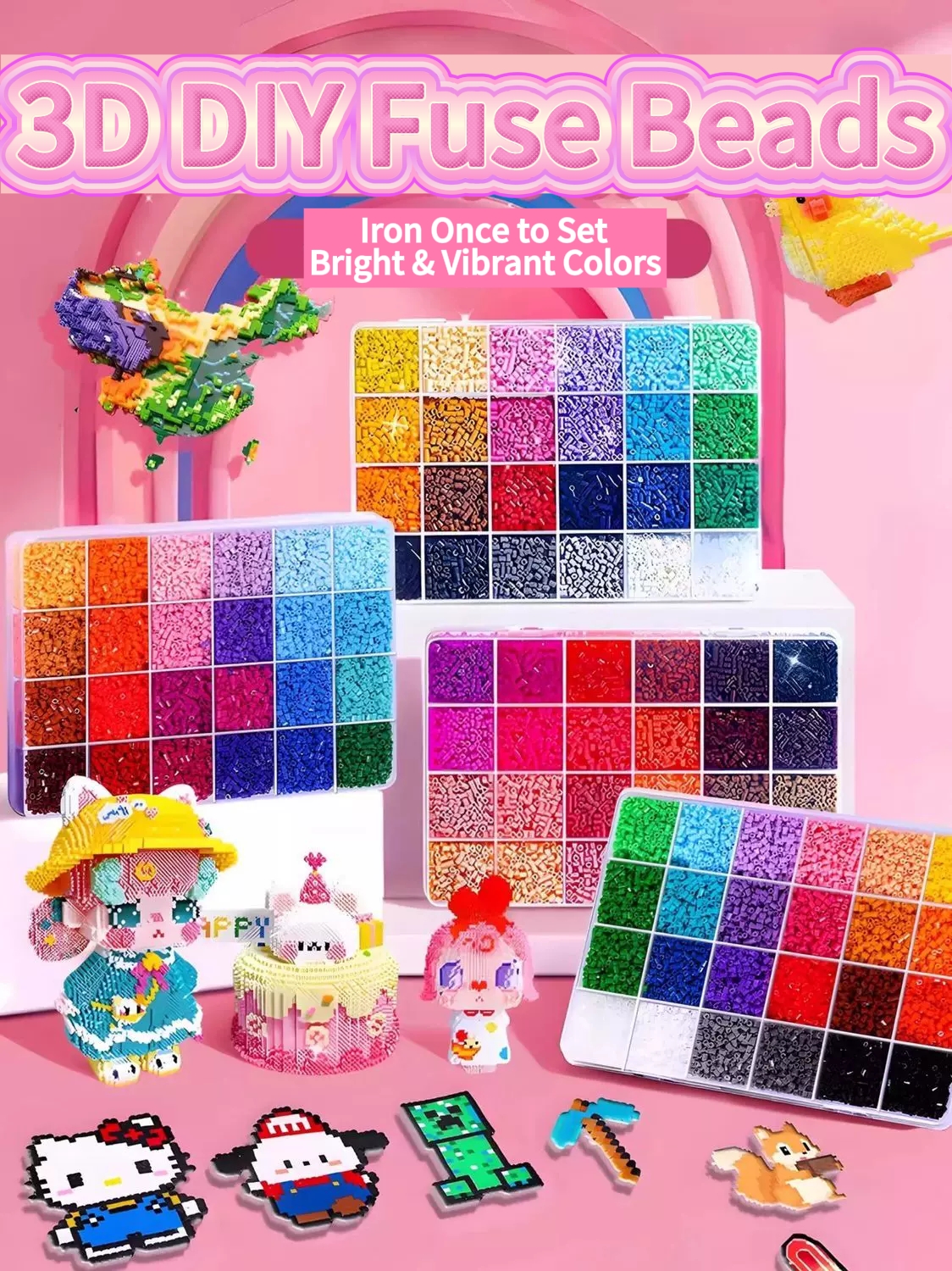 All-in-One Fuse Bead Craft Kit