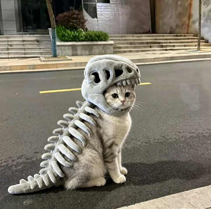 3D Dinosaur Costume 🦕 -🦖 Turn Your Pup Into the Cutest Dinosaur Ever!