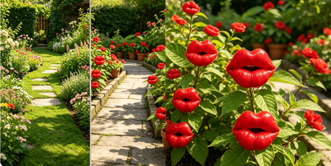 😘👄🫦🫦The Flower That Looks Like a Kiss--Red Lips Flower Psychotria Seeds