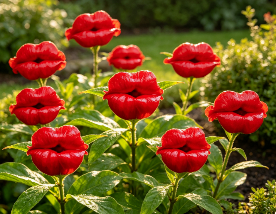 😘👄🫦🫦Red Lips Flower Psychotria Seeds