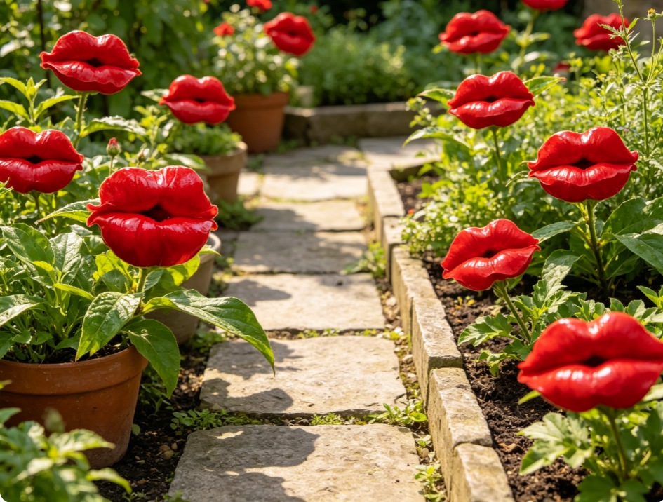 😘👄🫦🫦Red Lips Flower Psychotria Seeds