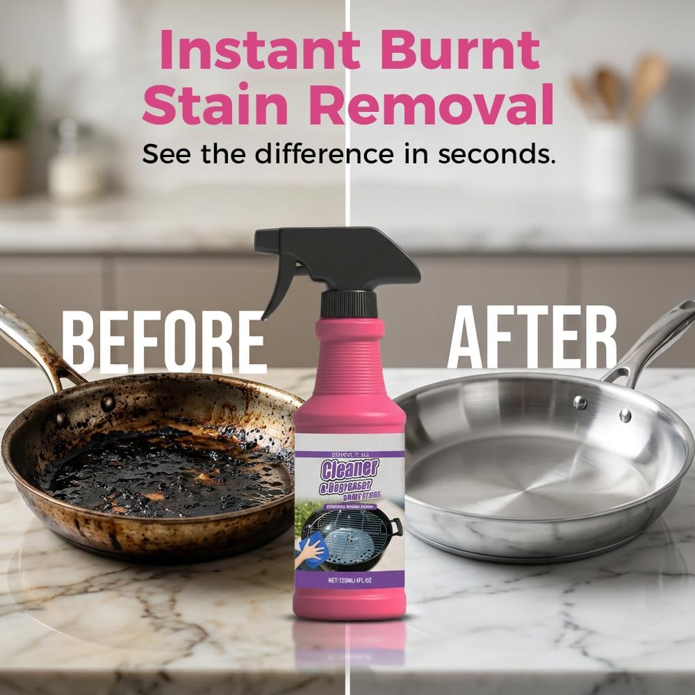 🧹🫧Ultimate BBQ Grill Cleaner – Tough on Grease, Safe on Grills