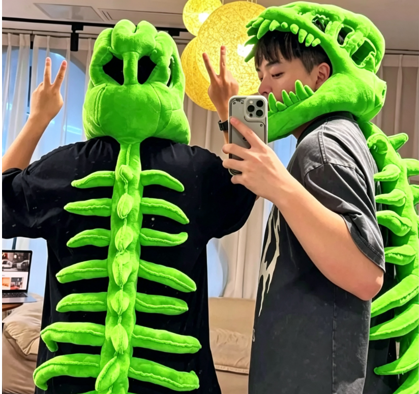 💀 🦖 Build Your Own Dino Family This Halloween!Dinosaur Skeleton Costume
