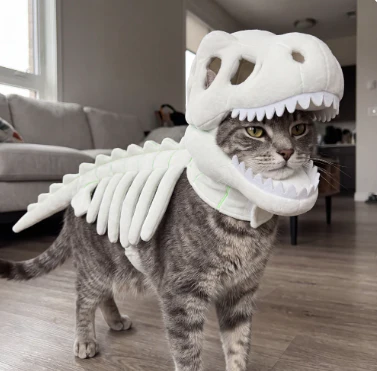 3D Dinosaur Costume 🦕 -🦖 Turn Your Pup Into the Cutest Dinosaur Ever!
