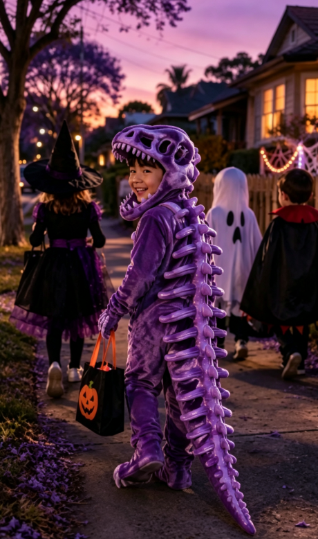 💀 🦖 Build Your Own Dino Family This Halloween!Dinosaur Skeleton Costume