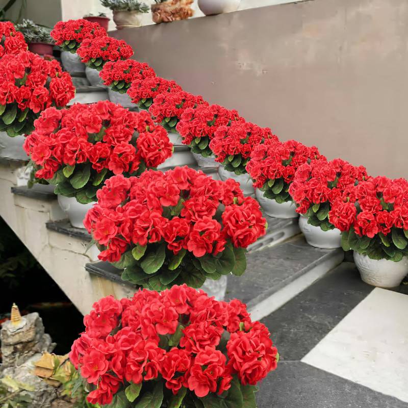 💐2026 Hot Sale✨UV-Resistant Lifelike Artificial Geraniums