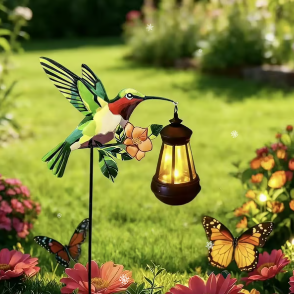 Cardinal Solar Lantern - A Warm Garden Light Full Of Love And Remembrance