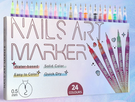 🔥Last Day 50%OFF🎨12 Colors Nail Art Pens Set