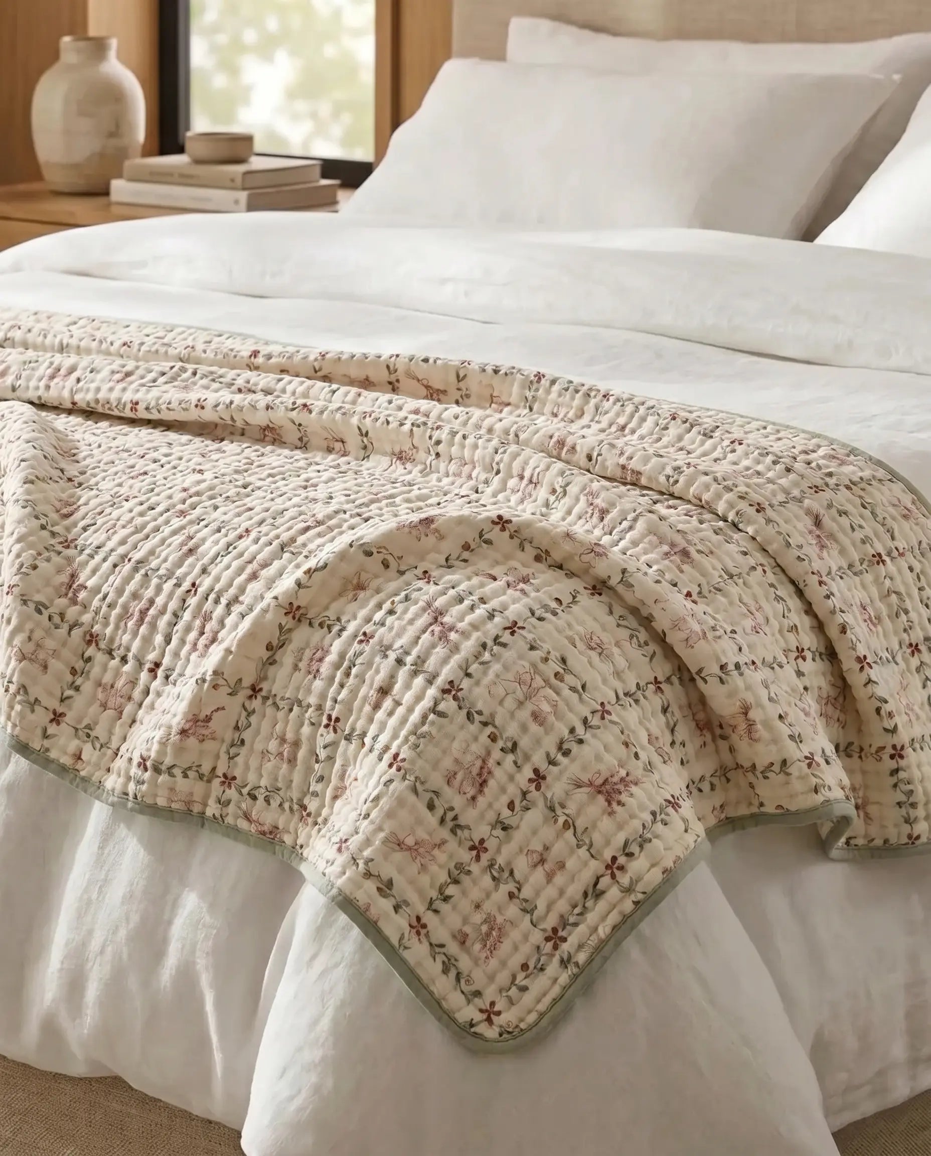 ☁️ Soft & Breathable Muslin Cotton Blanket