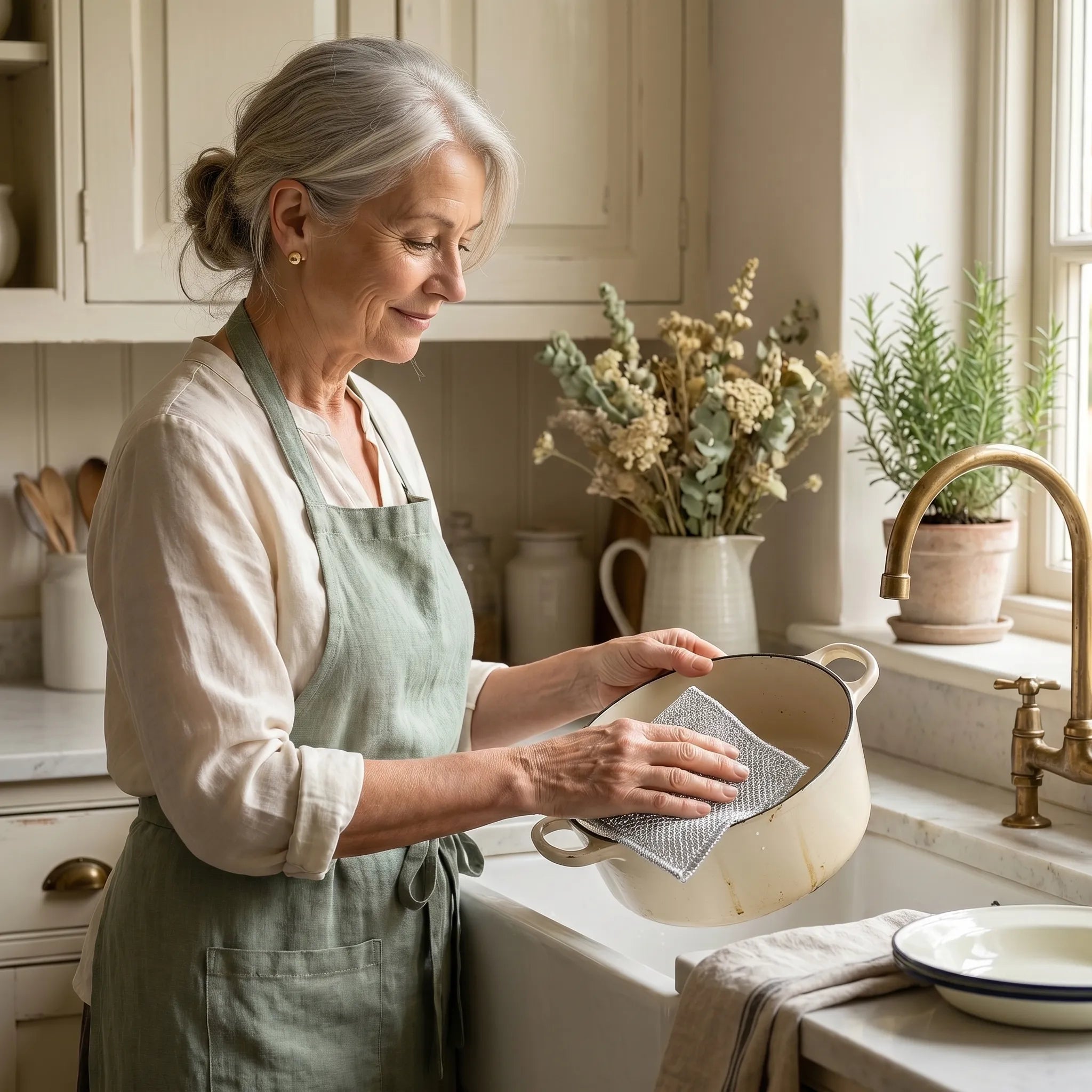 SilverMesh™ – Reusable Kitchen Scrubbing Cloths