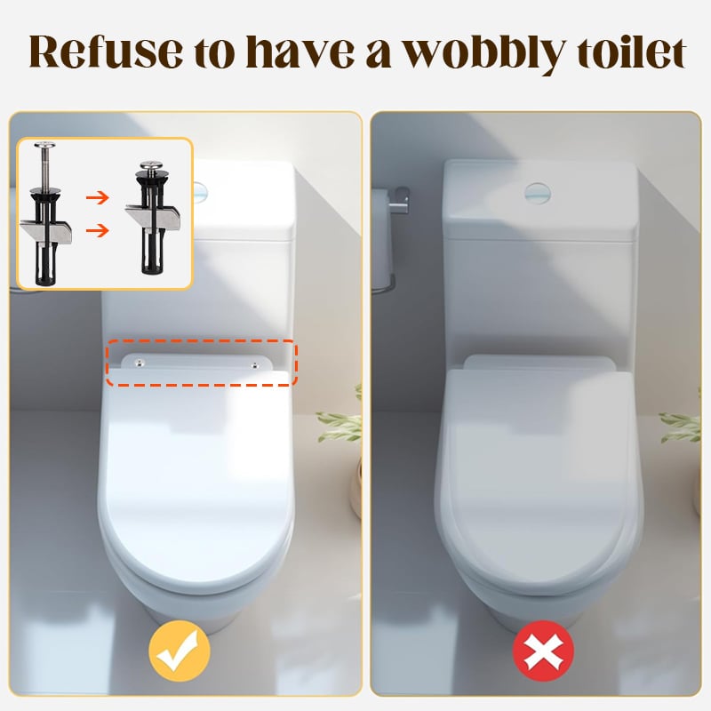 🔥Last Day 49% OFF -🔥Heavy Duty Toilet Seat Fastener Bolt kit