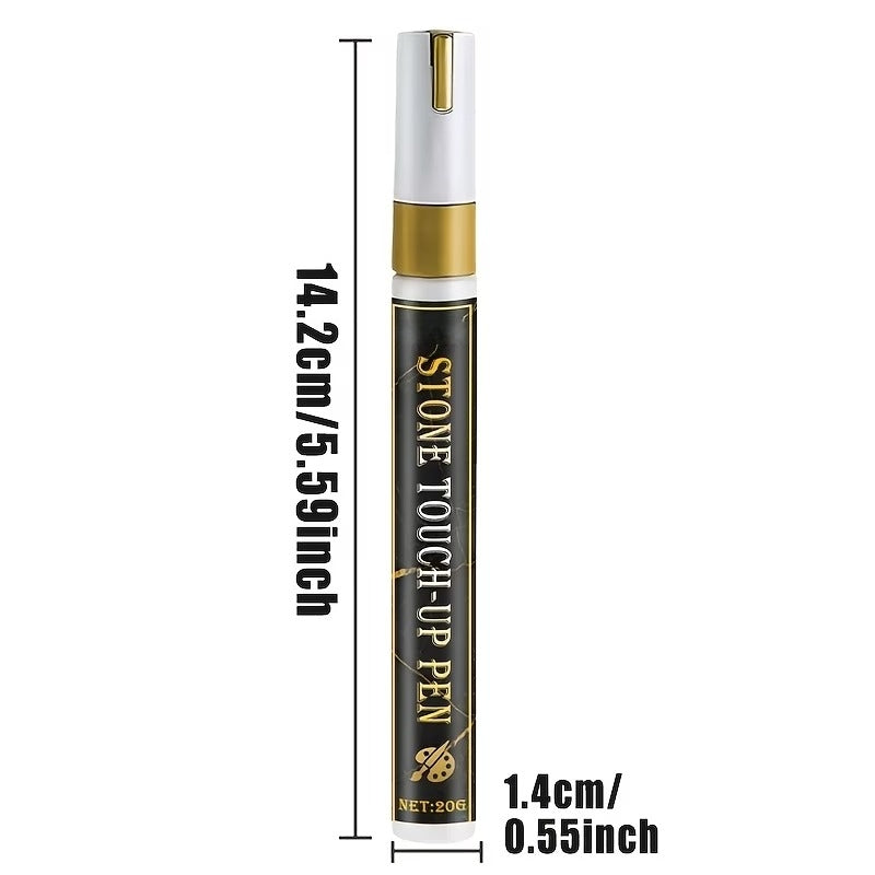 💐Golden Grave Marker Pen, Restore Faded Tombstone Inscriptions（BUY 1 GET 1 FREE！)
