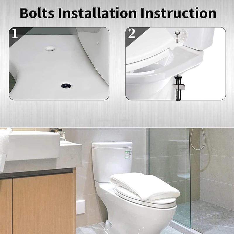 🔥Last Day 49% OFF -🔥Heavy Duty Toilet Seat Fastener Bolt kit