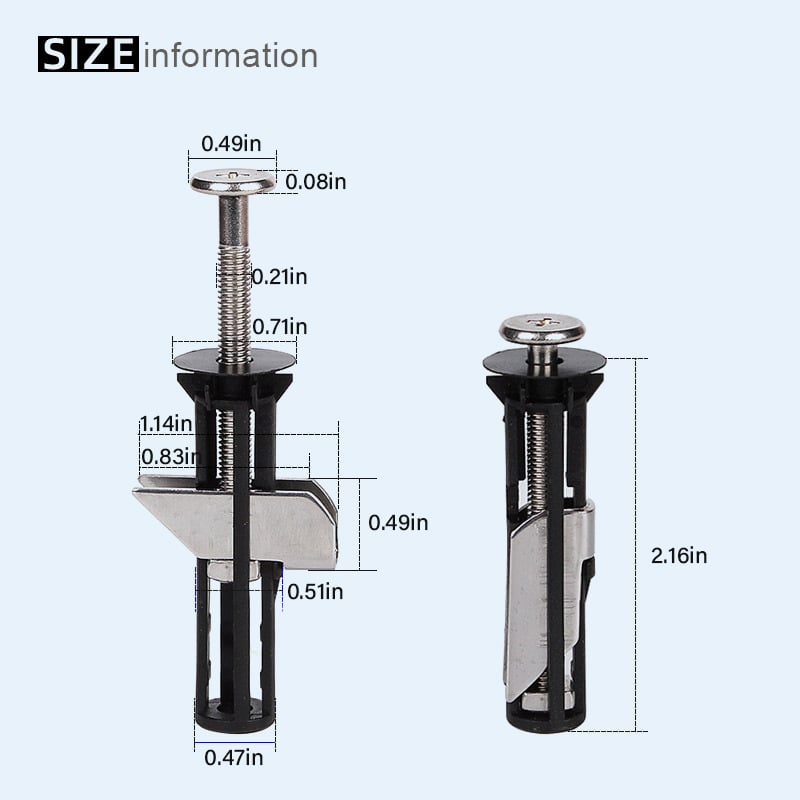 🔥Last Day 49% OFF -🔥Heavy Duty Toilet Seat Fastener Bolt kit