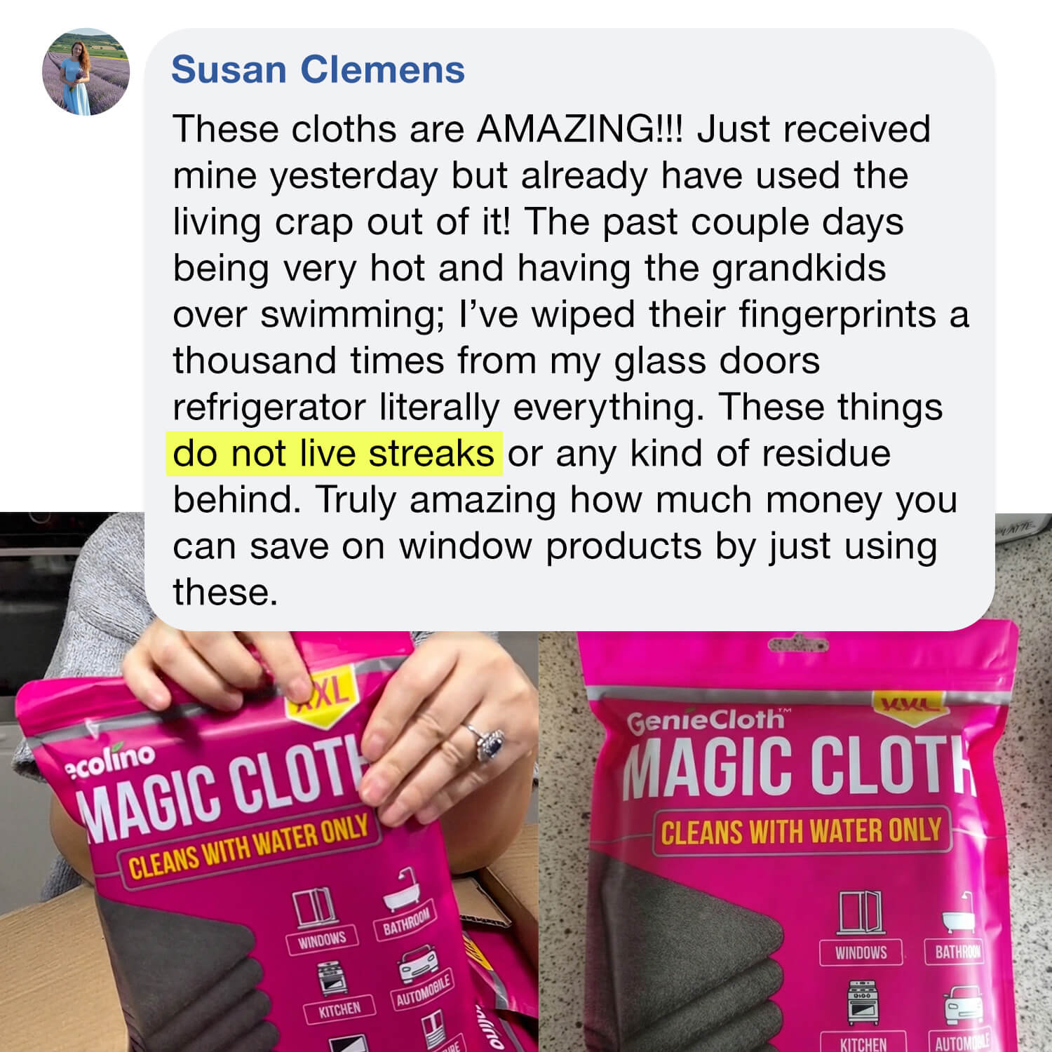 Magic Cleaning Cloth (5-Pack)