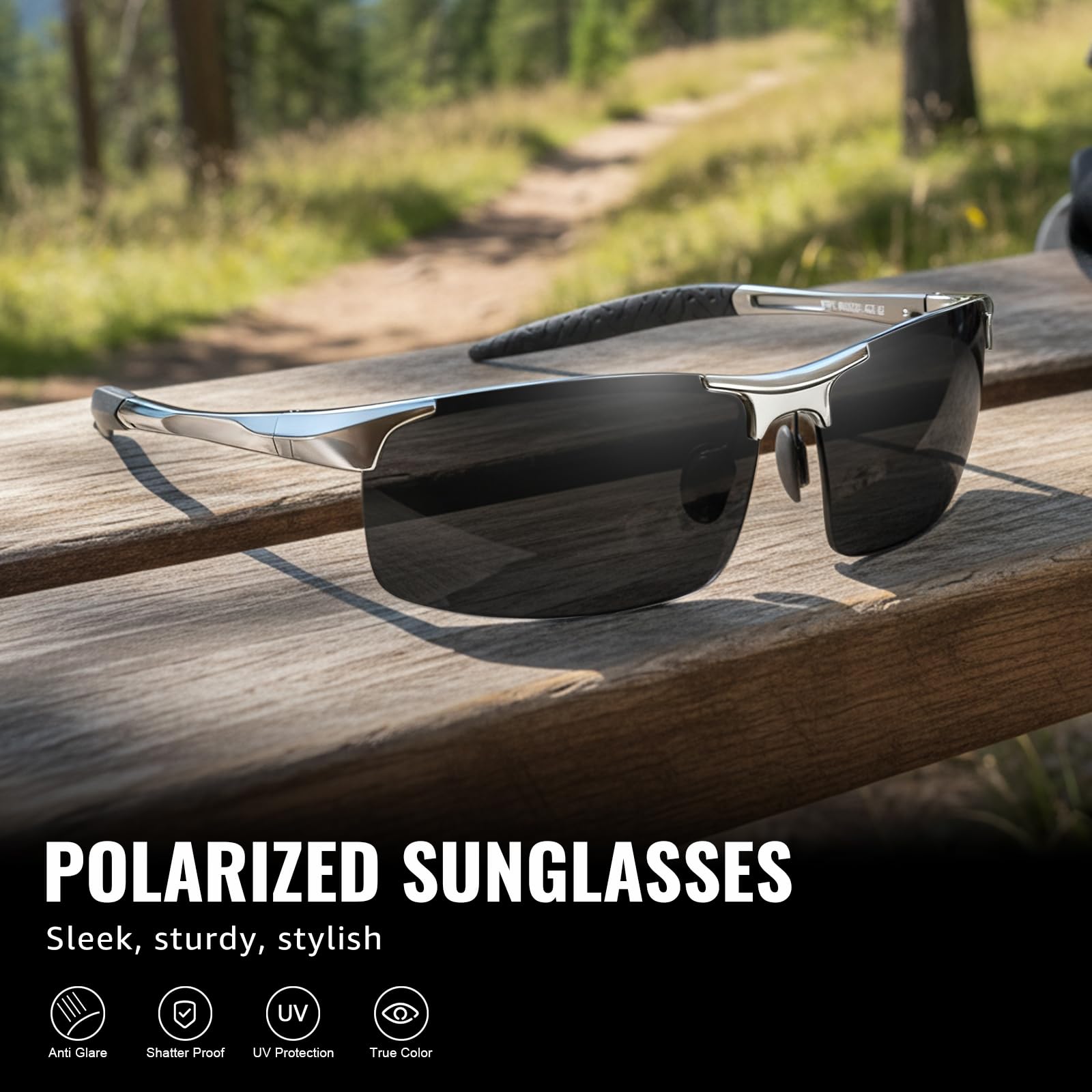 Smart Polarized Sunglasses For Outdoor Activities UV Protection