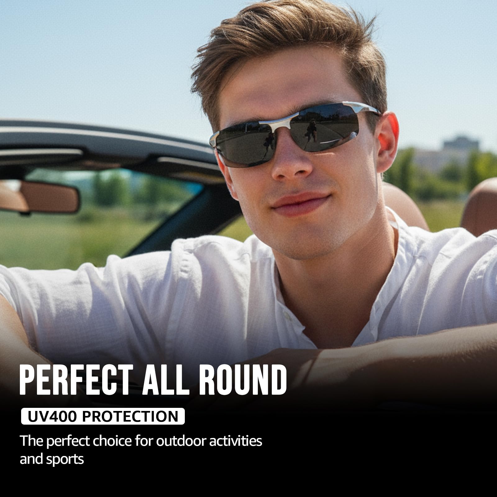 Smart Polarized Sunglasses For Outdoor Activities UV Protection