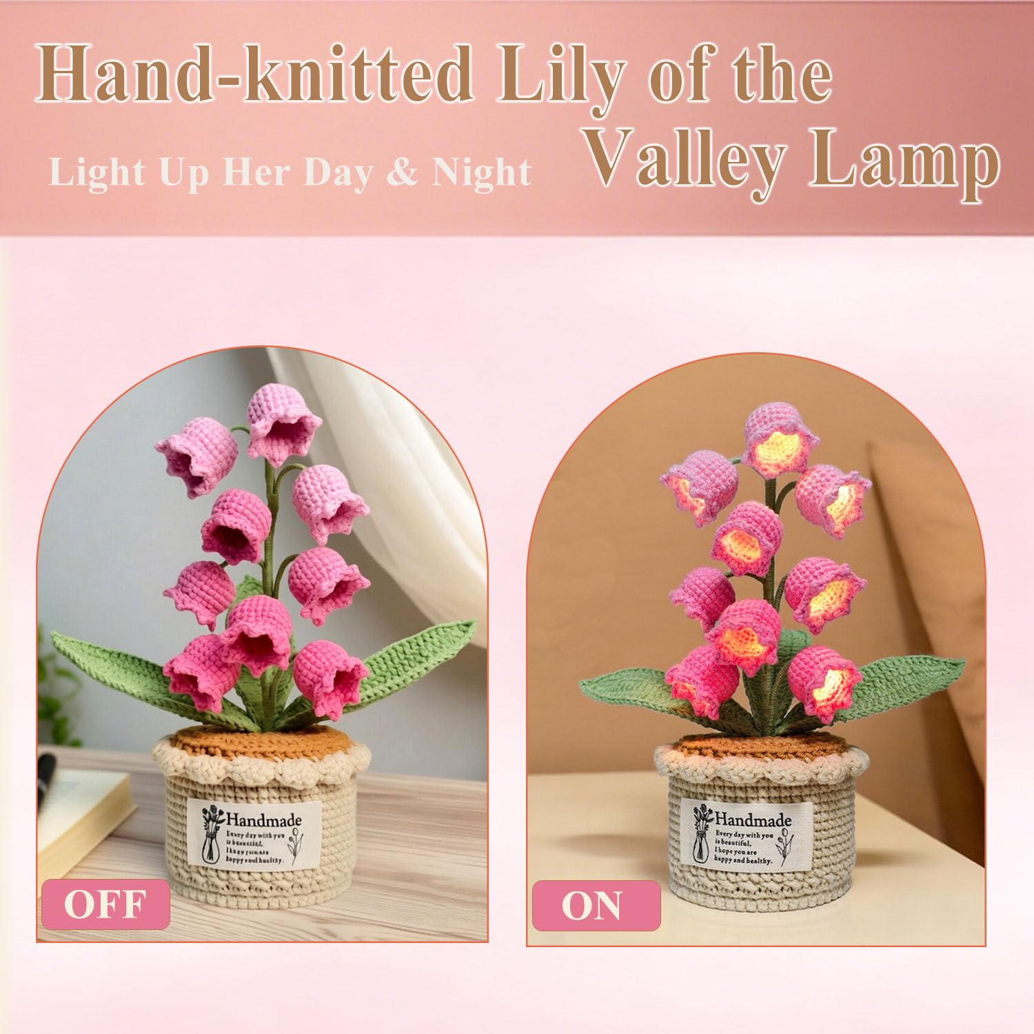 🍃🪴 LIMITED-TIME 50% OFF!  Lily of The Valley Lamp
