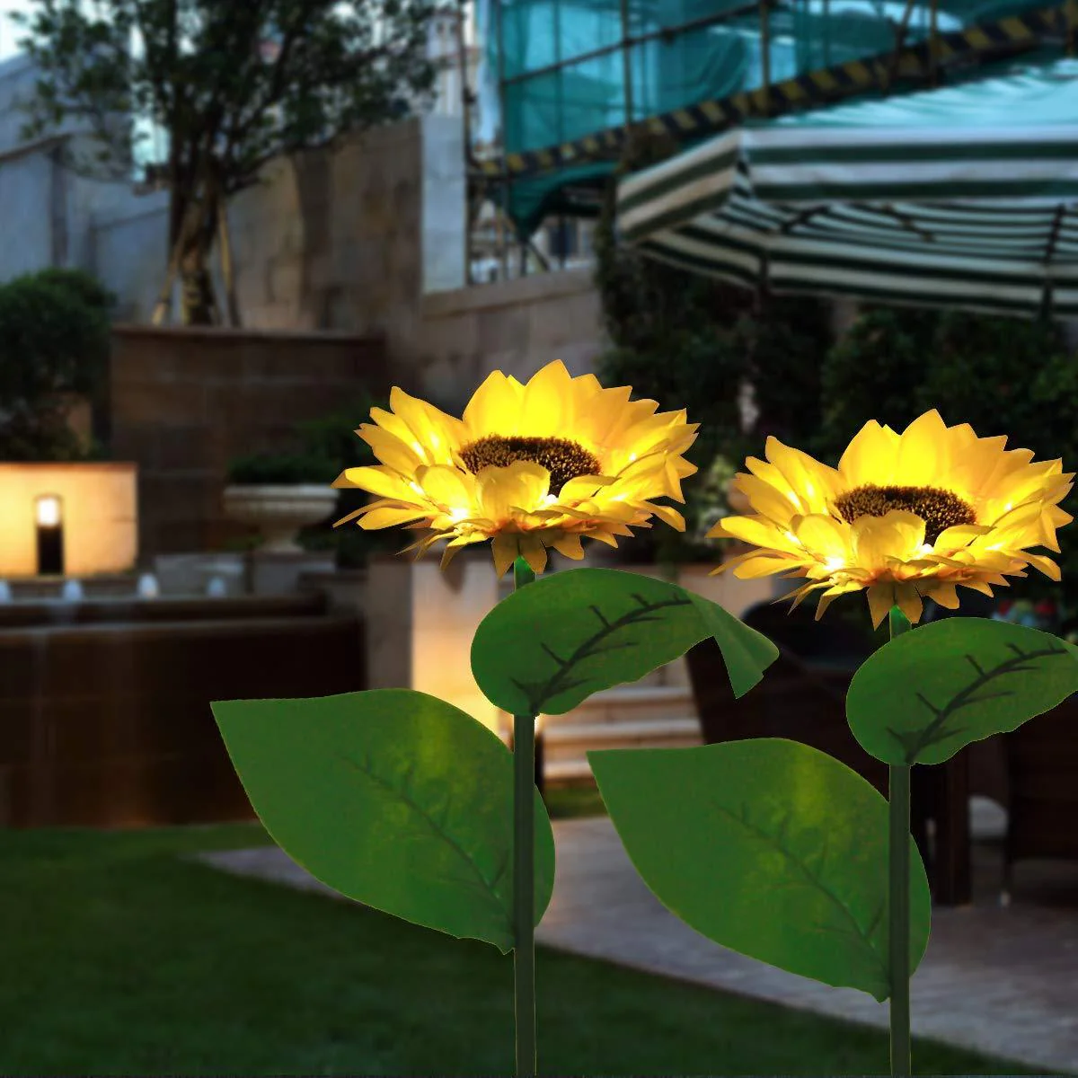 🌻 LIMITED-TIME 50% OFF! ✨ Sunflower Solar Lights – Auto On/Off IP65 Waterproof ☀️
