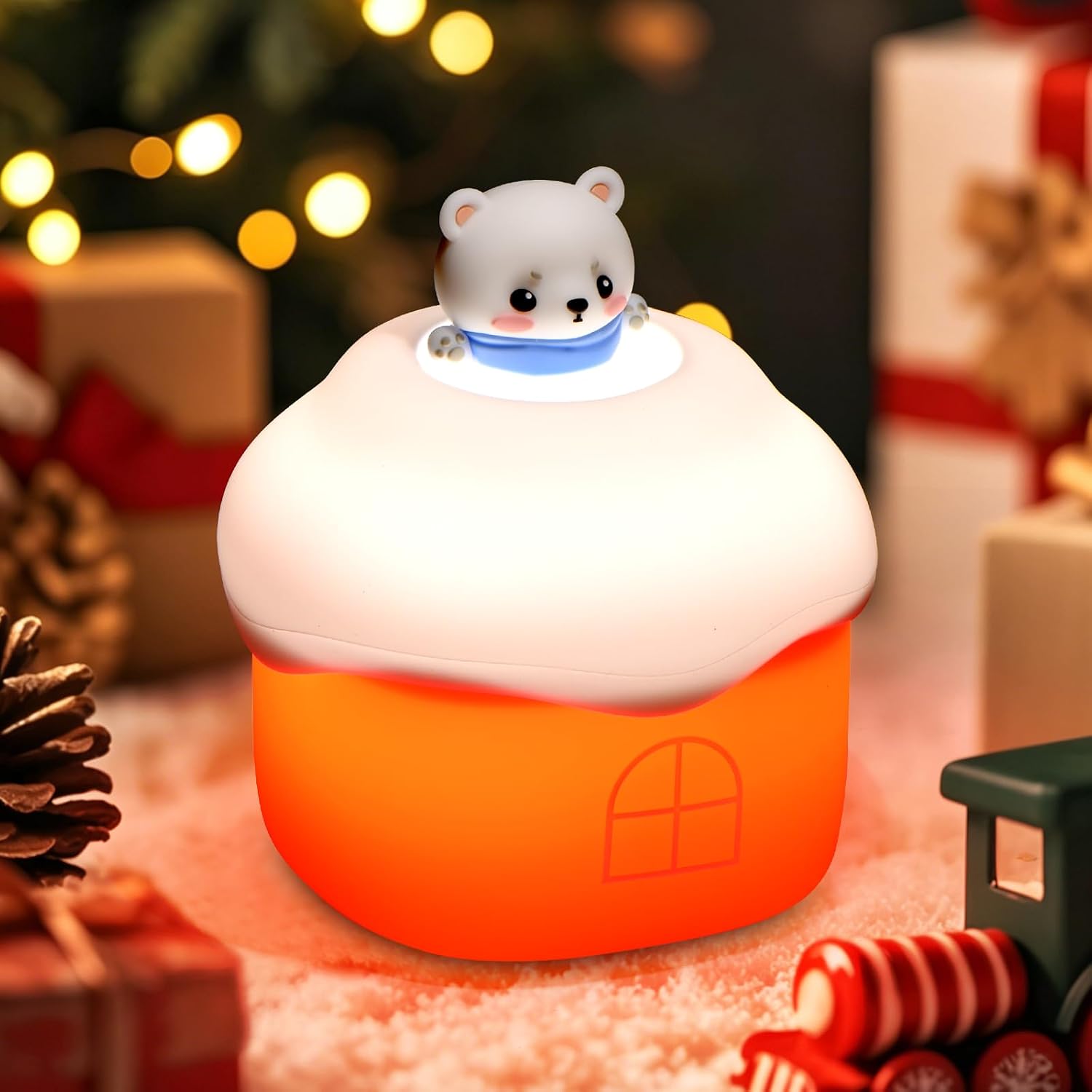 🔥LIMITED-TIME 50% OFF!🔥Pumpkin Night Light, Cute LED Pumpkin Lamp