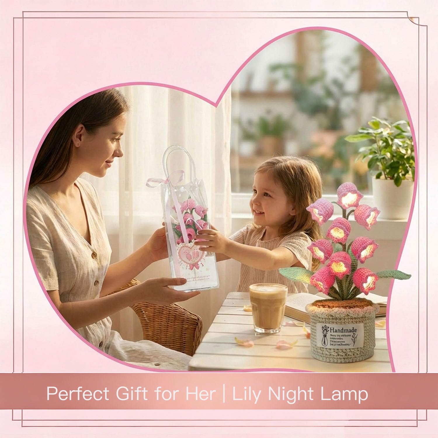 🍃🪴 LIMITED-TIME 50% OFF!  Lily of The Valley Lamp