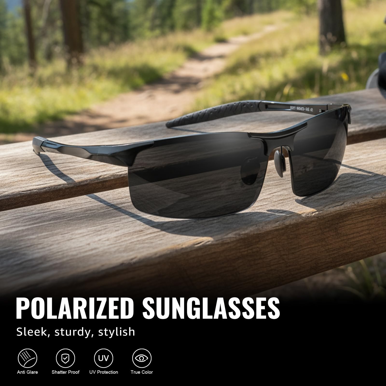 Smart Polarized Sunglasses For Outdoor Activities UV Protection