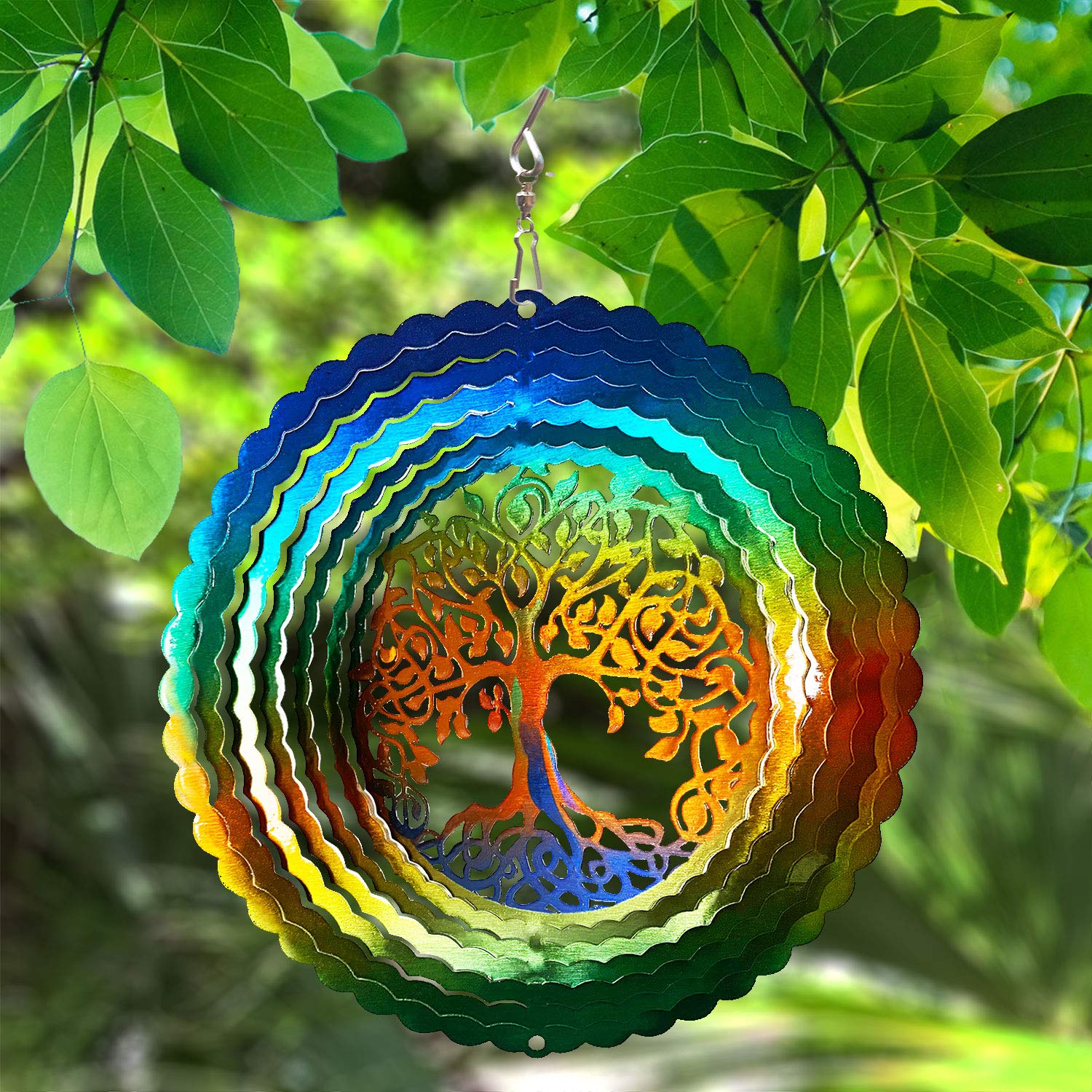 ✨LIMITED-TIME 50% OFF! ✨Hummingbird Mandala Wind Spinner