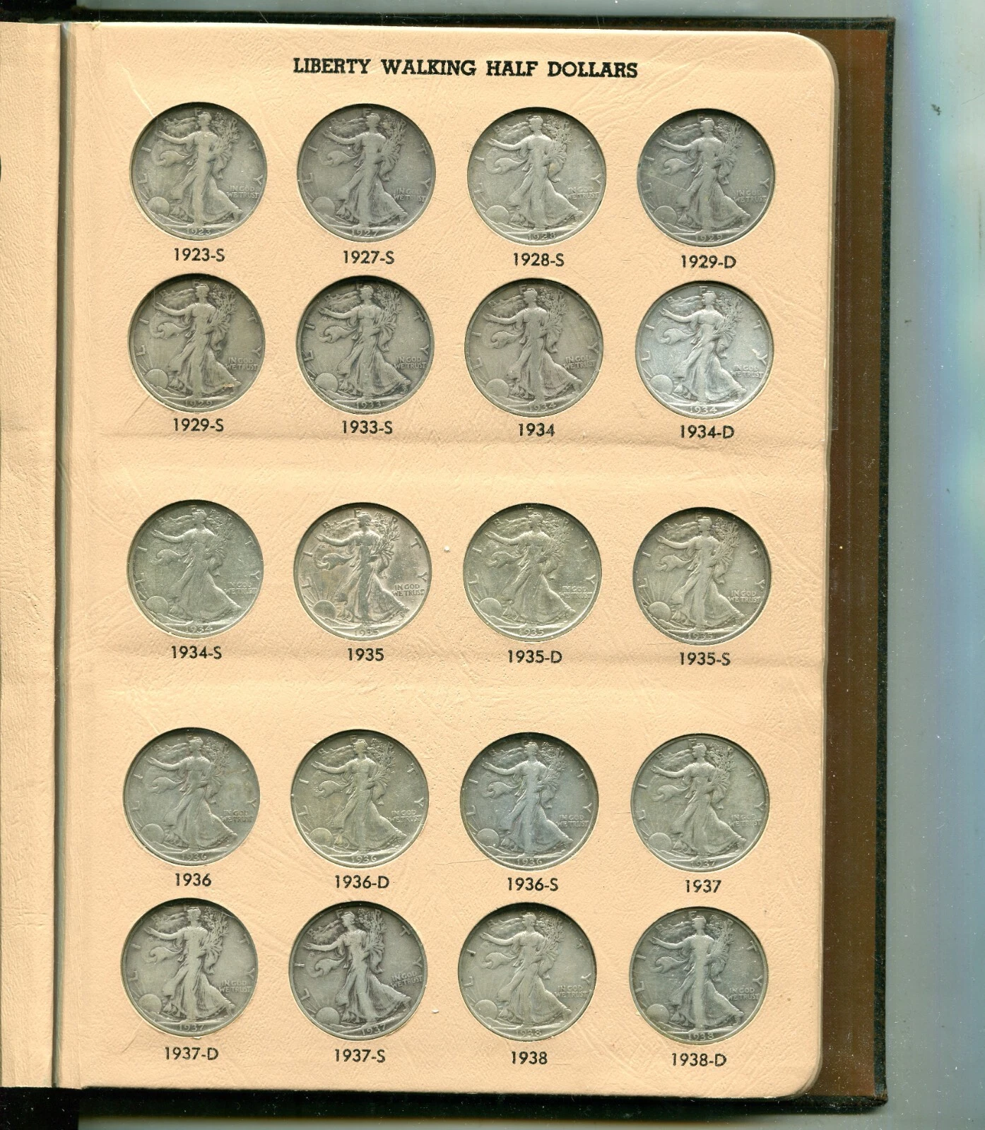🔥[Complete Set]1916-1947 Walking Liberty Half Dollar Set - 20PC💰