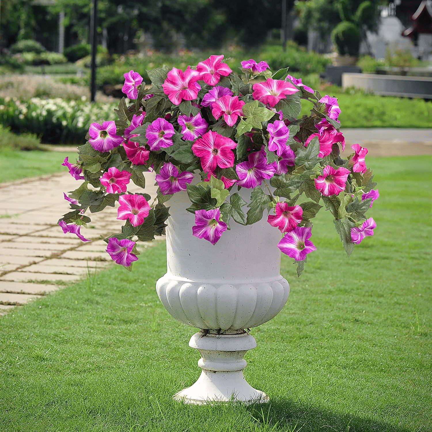 50% OFF🔥Spring Faux Petunias Silk Flower UV Resistant No Fade Floral