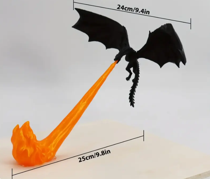 Ember Wing - Dragon Flame Corner Decor