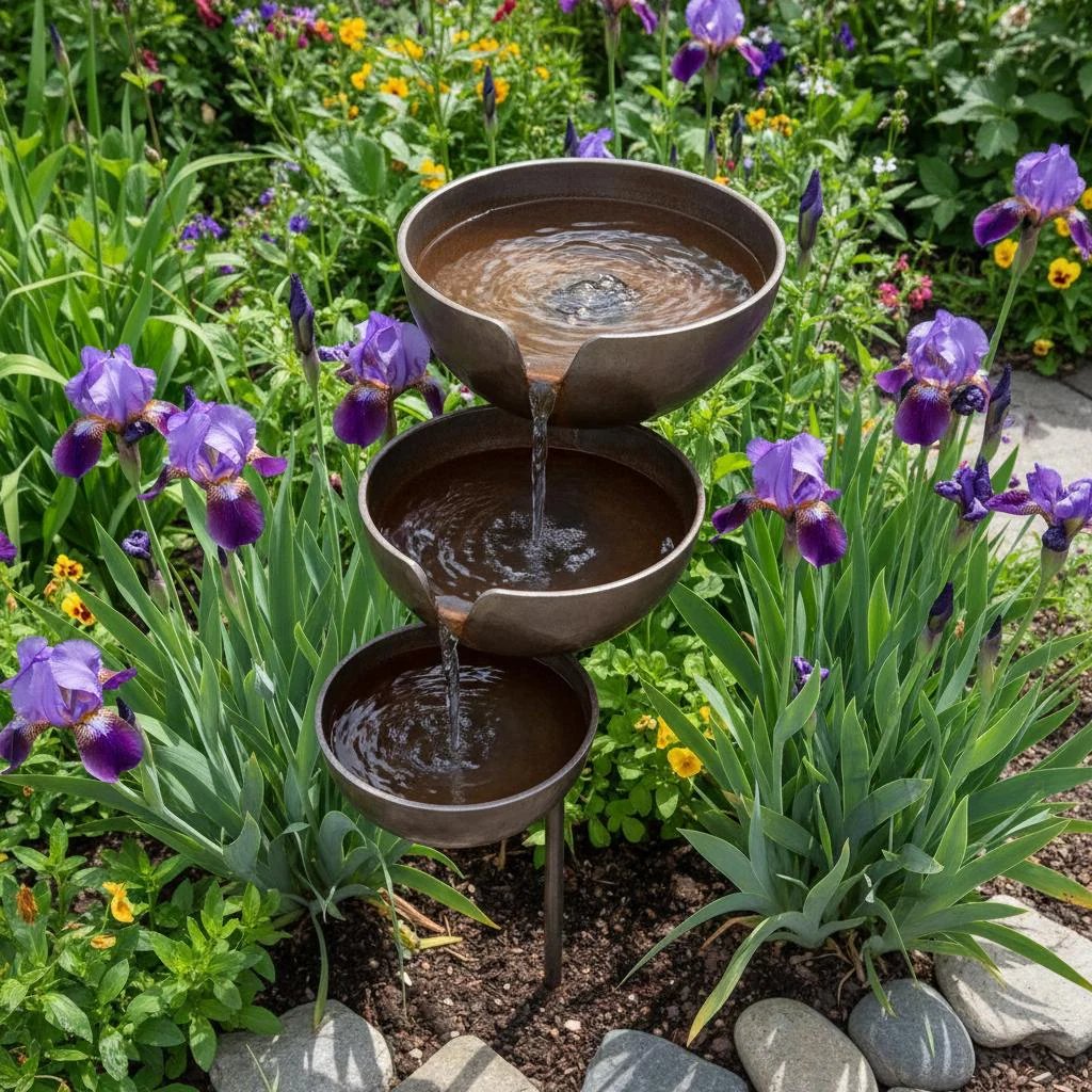 🔥 Hot Sale 🌿 Rain Catcher Bird Bath – Bring Life to Your Garden 🐦