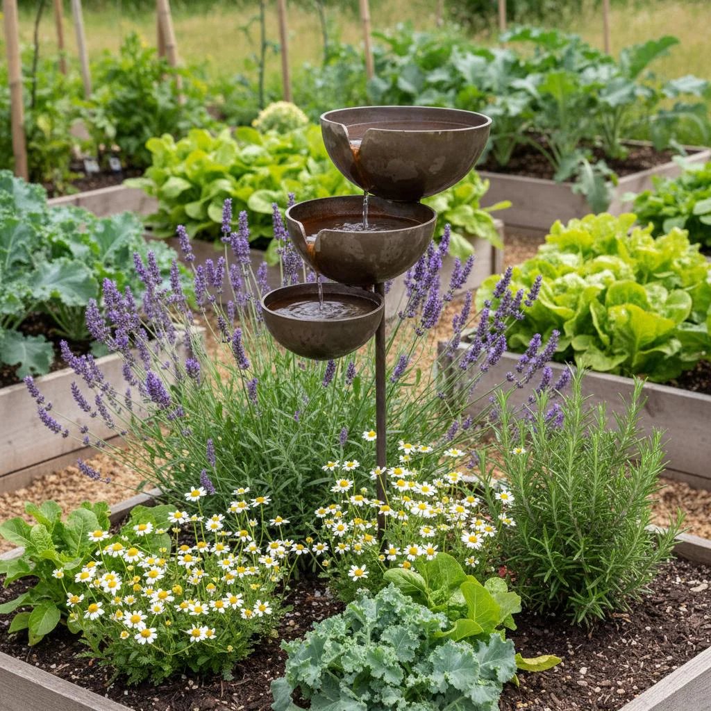 🔥 Hot Sale 🌿 Rain Catcher Bird Bath – Bring Life to Your Garden 🐦