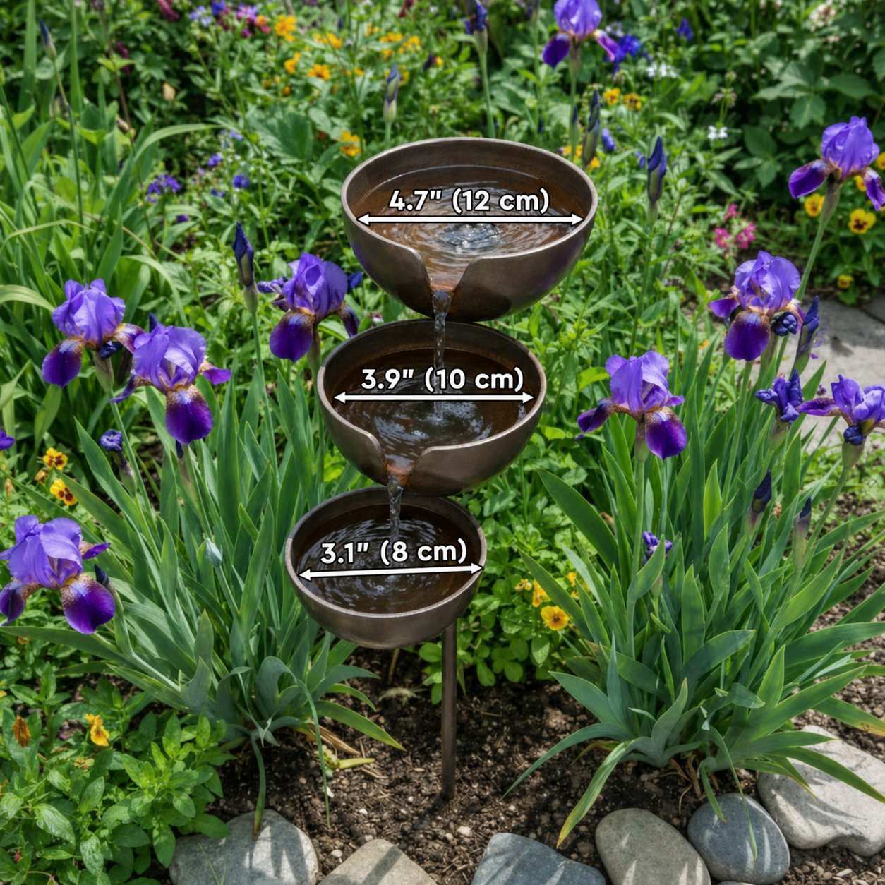 🔥 Hot Sale 🌿 Rain Catcher Bird Bath – Bring Life to Your Garden 🐦