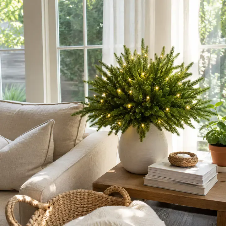 Enchanted Evergreen Pine – Artificial Pine Branches for Holiday Décor