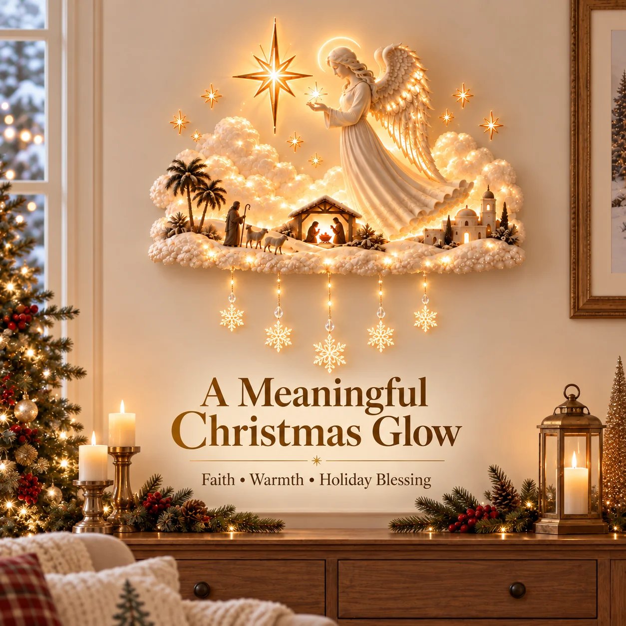 ✨56% OFF✨ Christmas Blessing Angel Glow👼
