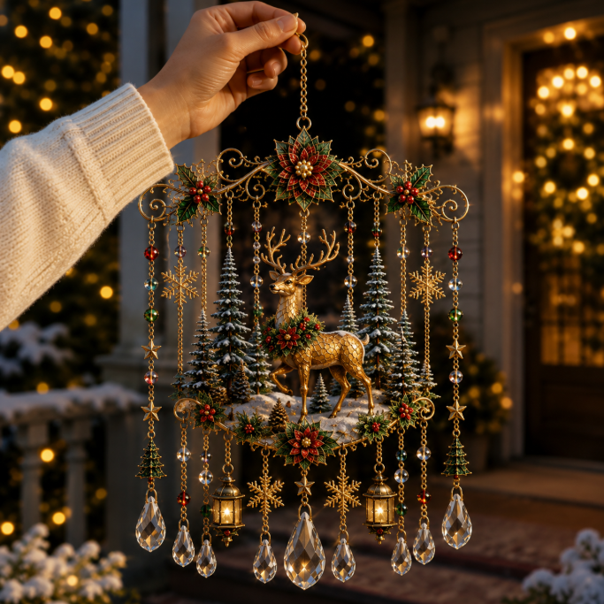 🎁LAST DAY — LIMITED TIME 49% OFF！Magical Christmas Wind Chime