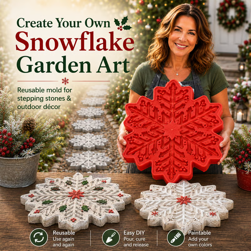 💥 LAST DAY 49% OFF - 🌻 Reusable Garden Art Mold – Make Your Garden Truly One of a Kind