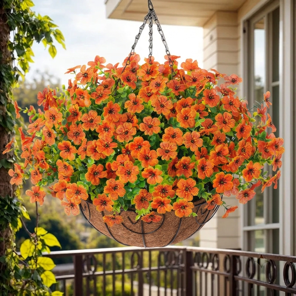 🔥 2026 Summer Hot Sale – Realistic UV-Resistant Colorful Outdoor Flowers