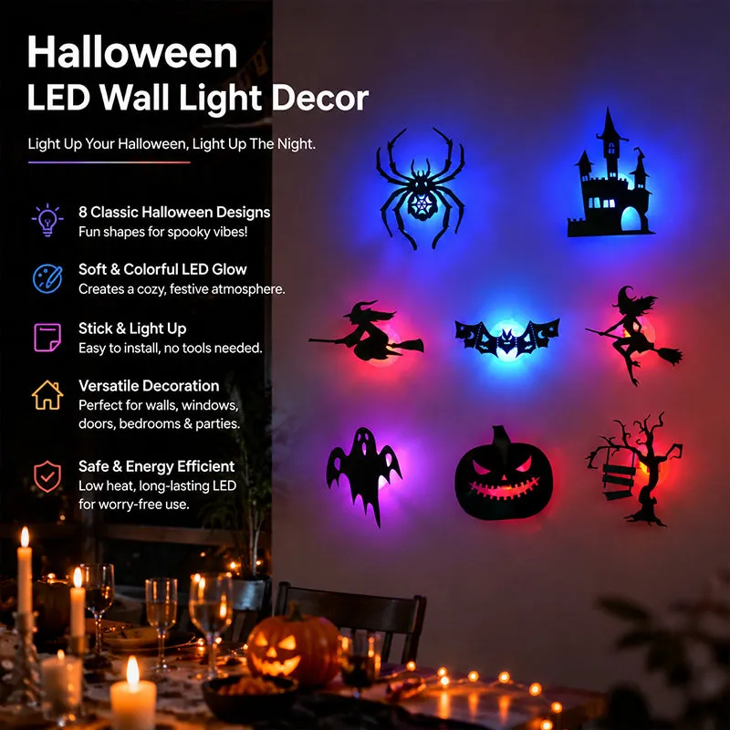 🎃Halloween LED Glow Wall Stickers👻✨