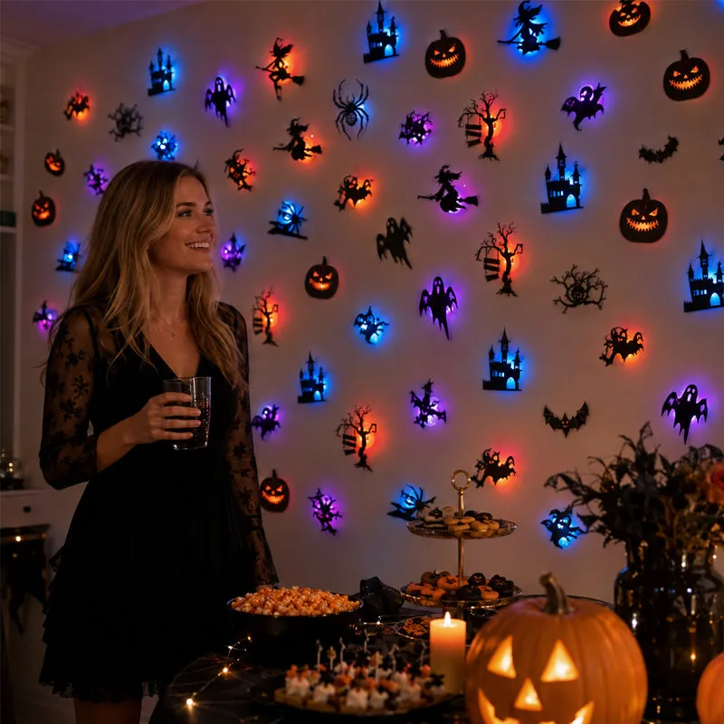 🎃Halloween LED Glow Wall Stickers👻✨